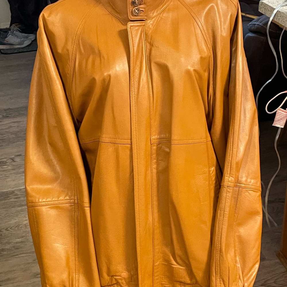 Bruno Magli Leather Jacket